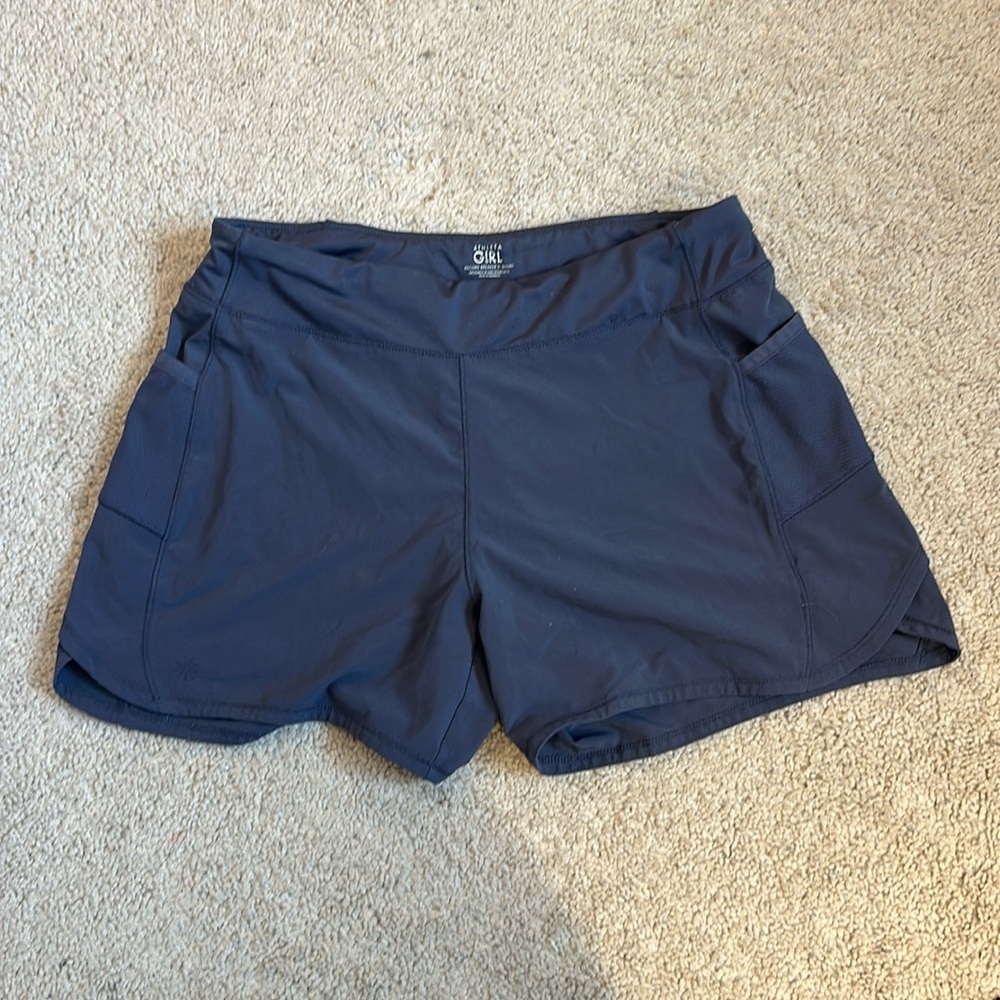 Purple athleta girl shorts